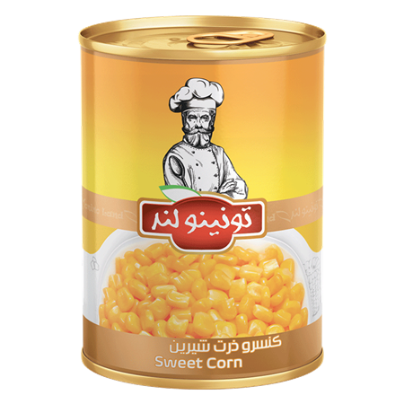Canned sweet corn
